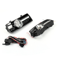 2x Faros Antiniebla de 5 LED para Parrilla Delantera, Lámpara DRL para VW Golf MK4 GTI TDI 1999-2004
