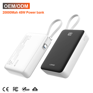 LDNIO PQ49 <span class=keywords><strong>Powerbank</strong></span> à grande capacité 20000mah, chargeur portable <span class=keywords><strong>PD</strong></span> <span class=keywords><strong>45W</strong></span>, chargeur à super capacité - Product Image 1