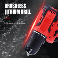 Ensemble de perceuse à percussion sans fil portable 21v à batterie au Lithium Mini tournevis à main électrique pour usage industriel OEM personnalisable