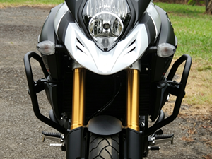 Protezione Motore Tubolare Stile <span class=keywords><strong>GIVI</strong></span> per <span class=keywords><strong>Moto</strong></span> Suzuki V-Strom 1000 DL1000 Adventure, Colore Nero - Product Image 5