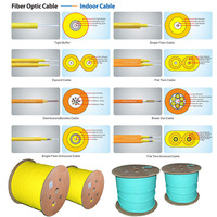 Harga Pabrik Kualitas Bagus Kabel Serat Optik Sheng Tang Indoor Single Mode/Multimode Gjfjv 2-48 Core Selubung PVC/LSZH/TPU