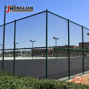 Chất Lượng Cao PVC Tạm Thời 6ft 200ft 11 Máy Đo Kim Loại Mạ Kẽm Dây Thép Lưới Chuỗi Liên Kết Hàng Rào - Product Image 2