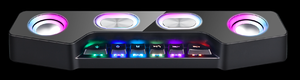 Haut-parleur BT RGB Glowing Long Strip Universal Heavy-Bass Sound pour les jeux <span class=keywords><strong>sur</strong></span> les ordinateurs <span class=keywords><strong>de</strong></span> bureau et portables - Product Image 2