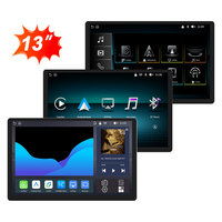 Sistema de Infoentretenimiento para Auto de 13 Pulgadas con Linux, CarPlay Inalámbrico, Android Auto, Estéreo HiCar, Airplay, Radio FM AM RDS, Reproductor Multimedia para Auto