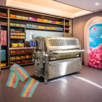 Vente chaude personnalisé coloré pomme/raisin/fraise aromatisé bonbons à la réglisse et ceinture aigre bonbons gommeux collations ligne de Production