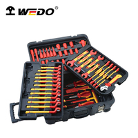 Ensemble d'outils isolés WEDO GS certifiés VDE AC1000V - 68 pièces