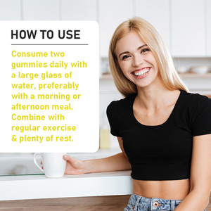 OEM ODM Complément alimentaire Gummies Brûle-Graisse avec Extrait de Vinaigre de Cidre de Pomme et Chrome pour Brûler la Graisse Abdominale, Stimuler le Métabolisme et l'Énergie - Product Image 3