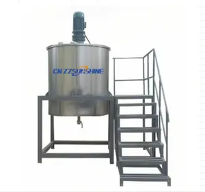 China Manufacturer Mixing Machine Automatic/Stainless Steel Blending And Mixing Tank/Heating Agitator Homogenizing Mixer