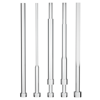 Perno Expulsor DIN 1530 65Mn de 11mm y 12mm, HRC56-60 para Clips de Acetato, Molde de Compresión, Servicio OEM, Plazo de Entrega Rápido
