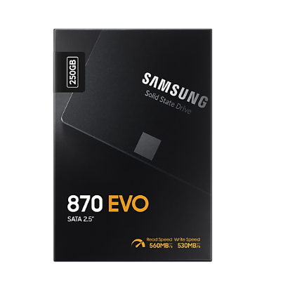 Original Brand Pulled MZ-77E250BW 870 EVO PCIe 3.0 NVMe M.2 250GB Solid State Drive