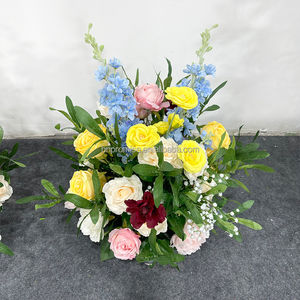 Promesse personnalisé fleurs colorées artificielles Arche Arrangement mariage toile de fond Arches décor fleur arc - Product Image 3
