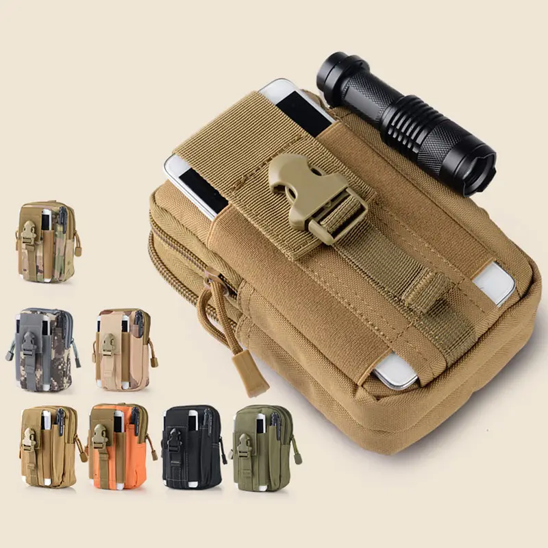 Hot Sale Tactical Waist Bag Multipurpose Pouch Men Pocket Tactical Molle Pouch Outdoor Fanny Bags