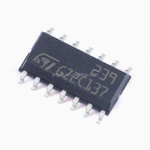 LM239DT Circuito Integrado (CI) Comparador de Voltaje de Cuatro Canales de Bajo Consumo, SOIC-14, Serigrafiado 239 - Product Image 1