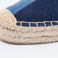 Espadrilles plates personnalisées faites à la main, style dessin animé, à enfiler, respirantes, pour le printemps et l'été, usage décontracté