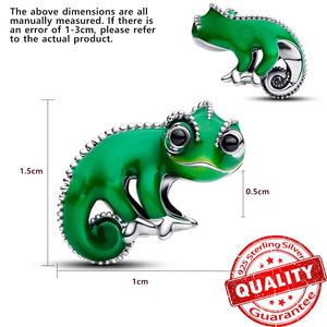 Platadora CZ23 925 Silver Luxury Cheshire Cat Remy Mouse <b>Charm</b> Beads Women's <b>Bracelet</b> Necklace Pendant Third Party Certified - Product Image 4