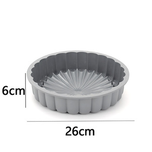 Hot Selling Food Grade <b>Silicone</b> Mold DIY <b>Baking</b> Non-stick Customize Logo Cake Pan for Kitchen - Product Image 5