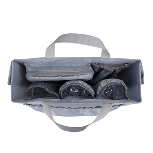 กระเป๋าใส่ของแฟชั่นสำหรับผู้หญิงกระเป๋าใส่ของแบบพกพากระเป๋าใส่ขวดเก็บความเย็นในตัวกระเป๋าถือสำหรับกระเป๋าคุณแม่ - Product Image 4