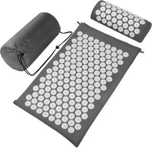 Coussin de massage Tengxiang AKU-M01, points d'<span class=keywords><strong>acupuncture</strong></span>, relaxation du dos, du cou, des muscles, thérapie des méridiens, tapis de yoga, ensemble de coussin pliable - Product Image 5