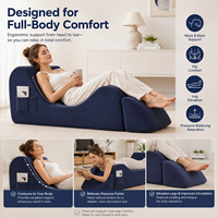 Canapé multifonctionnel en velours côtelé, fauteuil relax en mousse haute densité, canapé de sol pour salon et balcon