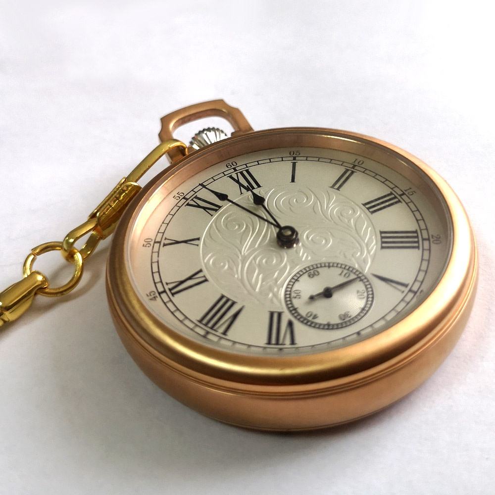 Antique Luxury Brand Pocket Watch Luxury Brand OUYAWEI Mechanical