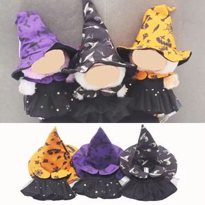 Poupées en tissu de dessin animé faites à la main de première, deuxième et troisième génération, vêtements pour bébés, jupes, capes, costumes d'Halloween, costumes, cadeaux originaux - Product Image 6