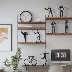 Nordico minimalista in resina contemporanea ornamento creativo <span class=keywords><strong>arte</strong></span> moderna figurina per la casa decorazione tavolo da salotto Box - Product Image 4