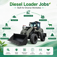 Hocheffiziente Diesel-Lader LOGWAY mit Luft-Hydraulik-Bremse und gleichmäßigem Leistungsausstoß für Straßeninstandhaltung