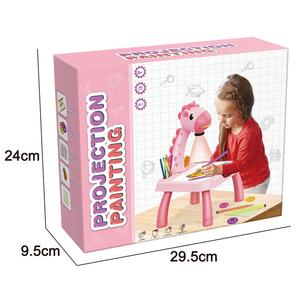 Samtoy新设计教育活动学习桌玩具儿童艺术画板桌儿童绘画投影仪 - Product Image 6