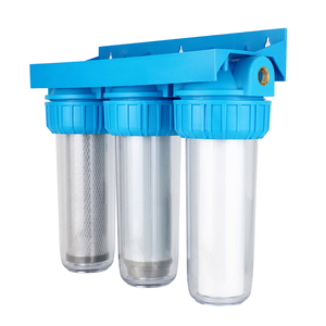 Uso doméstico 3 etapas Multi cartucho prefiltro eficiente 3 etapas <span class=keywords><strong>Filtro</strong></span> <span class=keywords><strong>de</strong></span> lavadora <span class=keywords><strong>filtro</strong></span> <span class=keywords><strong>de</strong></span> <span class=keywords><strong>agua</strong></span> dura <span class=keywords><strong>para</strong></span> <span class=keywords><strong>calentador</strong></span> <span class=keywords><strong>de</strong></span> <span class=keywords><strong>agua</strong></span> - Product Image 3