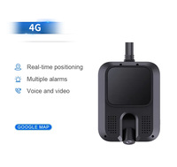 Double caméra de tableau de bord 4K WiFi GPS Carte SIM LBS Positionnement 4G LTE Réseau IOS App pour voitures Enregistreur vidéo CCTV pour Android App