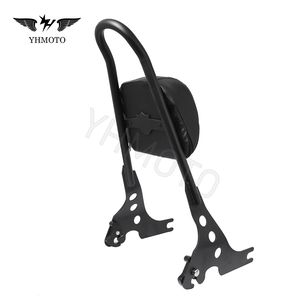 Pièces de Moto pour Harley <span class=keywords><strong>Sportster</strong></span> XL883C XL <span class=keywords><strong>883</strong></span> XL1200R XL 1200 <span class=keywords><strong>R</strong></span> C S Sissy Bar Sissybar Dossier Rack Rear Bracket Pad - Product Image 2