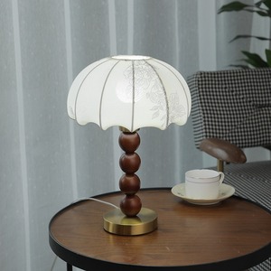 Vintage American Style Table Lamp E27 LED 220V Eye Caring Switch Control For Living Room Bedroom Study <b>Desk</b> - Product Image 4