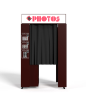 Cabine photo gonflable 360°, cabine photo noire et blanche, couleur personnalisable, tente photo 360°