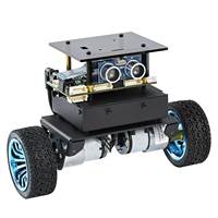 4KG Charge Utile STM32 Balance Car Supports Expansion Tracking Model Handle AI Camera and Lidar with a Real Time Status OLED Display