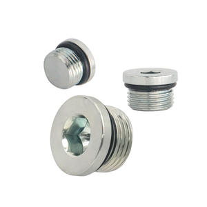 Tapón Hexagonal de Acero al Carbono Galvanizado con Rosca Externa SAE de Varios Tamaños, Estándar Americano - Product Image 2