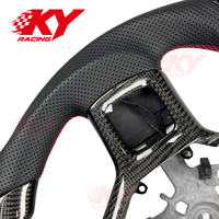 Volant personnalisé en fibre de carbone véritable pour Dodge 2010-2017 RAM 1500 2500 3500 4500 TRX SLT SRT, chauffant