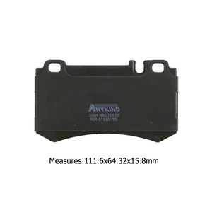 Pastillas de Freno Traseras <span class=keywords><strong>D984</strong></span>-7886 para Mercedes Benz AMG CL55/AMG CLK63/CL600 Clase CL II (C215) Coupé 03/1999-12/2006 - Product Image 3