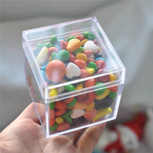 Yongli scatola di alta qualità porta caramelle in plastica scatole per imballaggio di nozze acriliche piccole indiane per <span class=keywords><strong>bomboniere</strong></span> esagonali in stile marmo <span class=keywords><strong>bomboniere</strong></span> - Product Image 2