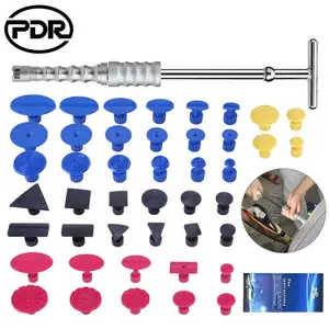 Super PDR auto car dent remover tool puller slide hammer with 44 plastic tap for car body dent repairing