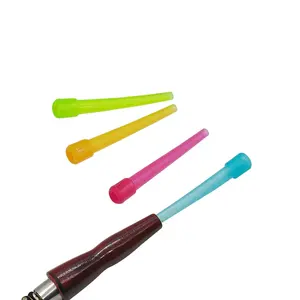 LOMINT 90mm Einweg Shisha Mundstücke Shisha Munds pitzen Kunststoff Mix Farbe Individuell verpacktes Zubehör Großhandel LM-M008