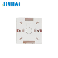 Boîtier de jonction en plastique PVC ABS JINHAI, 2 modules, IP30, blanc, montage en saillie ou encastré, optionnel pour maison, hôtel, bureau, personnalisation OEM, vente en gros