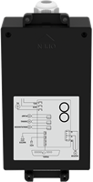 Carte de commande BLDC avec dissipateur thermique et panneau d'affichage pour refroidisseur d'air