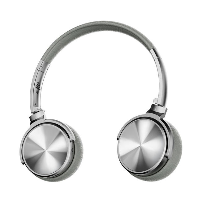 Retro Fashion for Bluetooth Headphones Long Battery Life On-Ear Over-Ear Metal Wired+Wireless Dual Mode 1.2m Earphones High