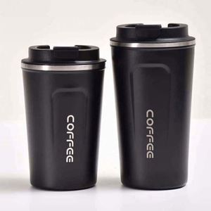 304 Stainless Steel <b>Coffee</b> Mug Portable Car Thermos Business Office Gift Dual-Drink Mug - Product Image 2