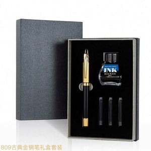 Custom High Quality Ballpoint <b>Pen</b> Set Multi-<b>Colored</b> Ink Replaceable Various Gift Boxes 1.0mm Writing Width Made Metal Novelty - Product Image 4