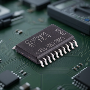 Circuits intégrés de gestion de l'alimentation BTS716G, circuits intégrés de gestion de la batterie, circuits intégrés de commutation d'alimentation - Distribution intelligente de l'alimentation, PROFET Quad haute performance - Product Image 3