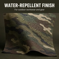 Tissu en coton polyester à carreaux camouflage TC 65/35 pour vêtements de travail et activités de plein air, OEM ODM personnalisé, certifié ISO