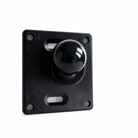 Support d'écran VESA en aluminium 1,5 pouce 1 pouce avec rotule 10g pour base d'ordinateur IPC de moniteur de tracteur de machines agricoles