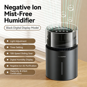 Humidificadores Pequeños sin Niebla con Ionizador Negativo <span class=keywords><strong>para</strong></span> Dormitorio, <span class=keywords><strong>Humidificador</strong></span> de 2.7L con Llenado Superior, Difusor de Aceites Esenciales <span class=keywords><strong>para</strong></span> Cuarto de Bebé, Control por Aplicación - Product Image 5