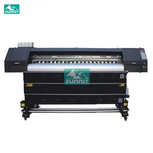 Summit 1.9m Wide Format Eco Solvent Printer with 8 PCS I3200 Heads